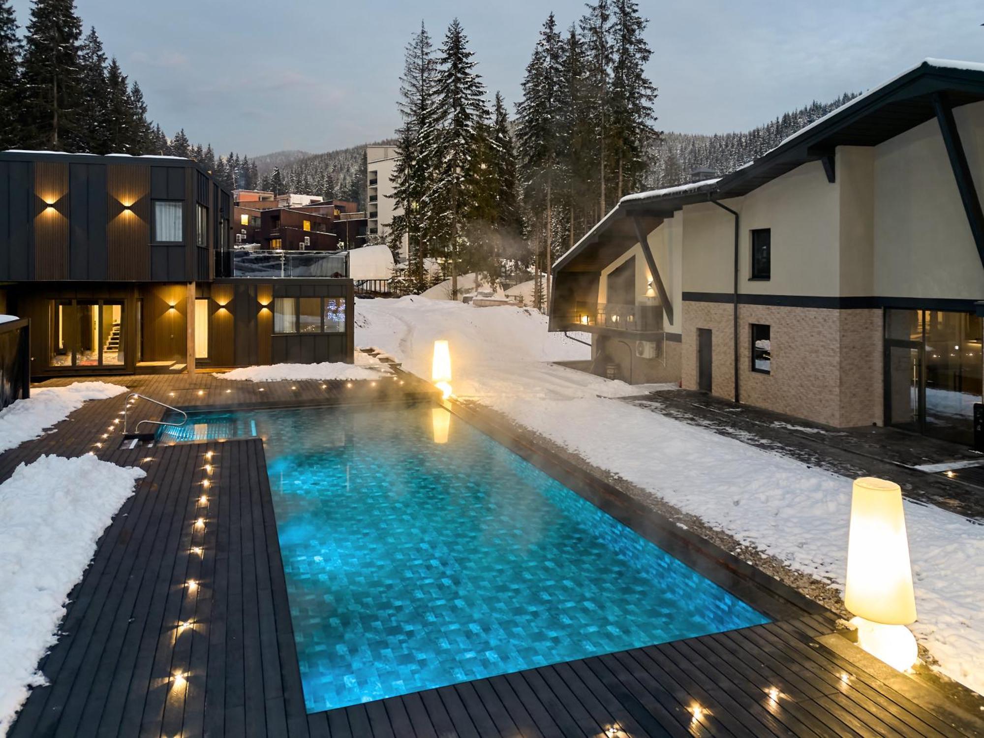 Twins Hotel & Spa Bukovel Exterior foto
