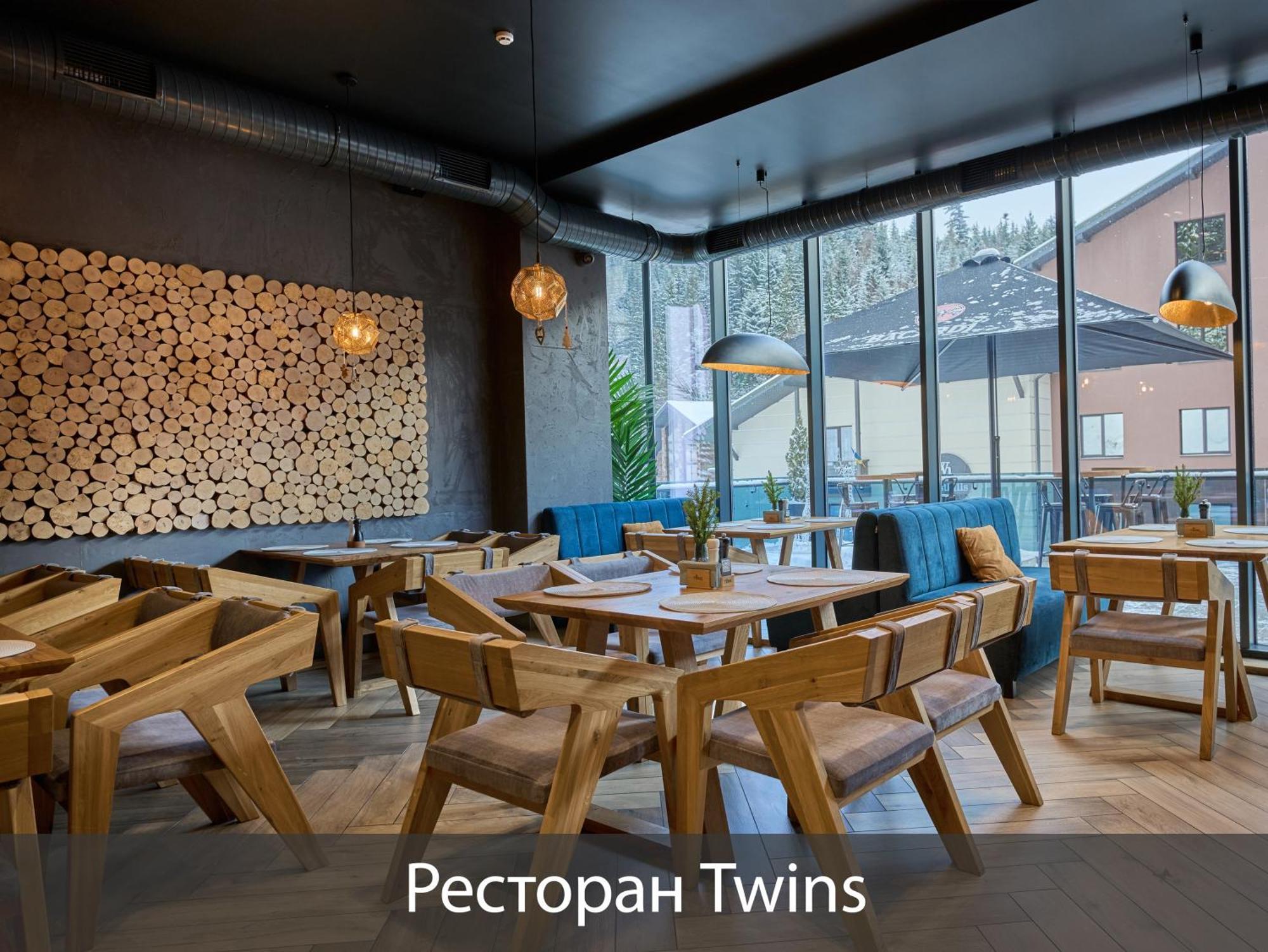 Twins Hotel & Spa Bukovel Exterior foto