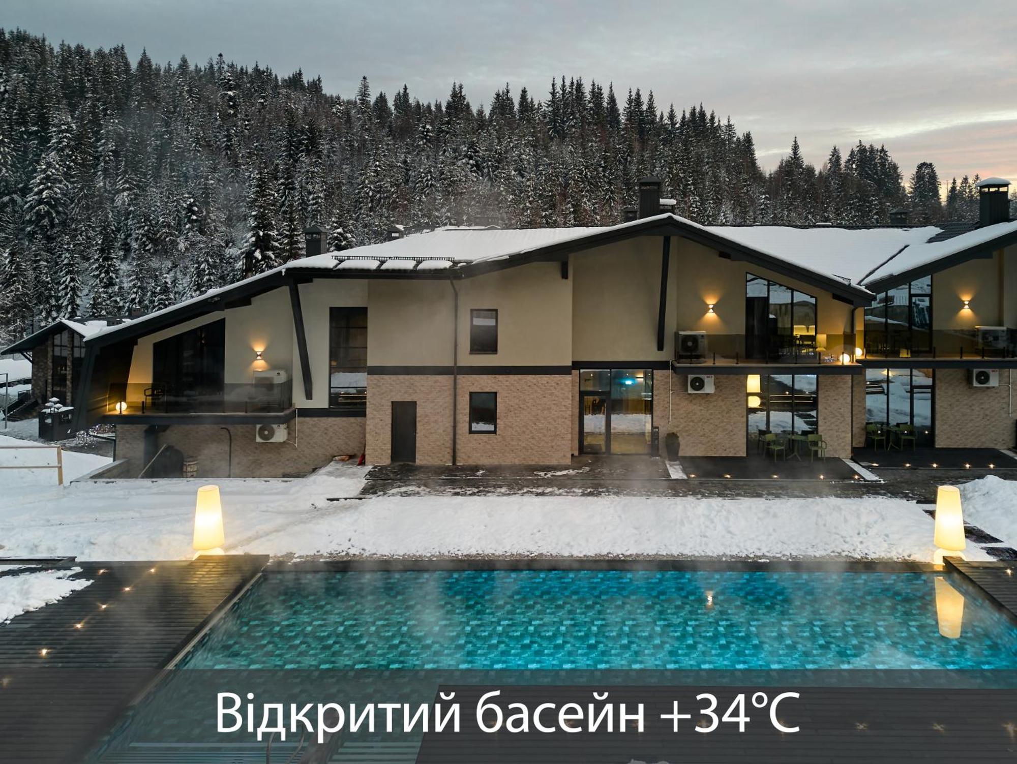 Twins Hotel & Spa Bukovel Exterior foto